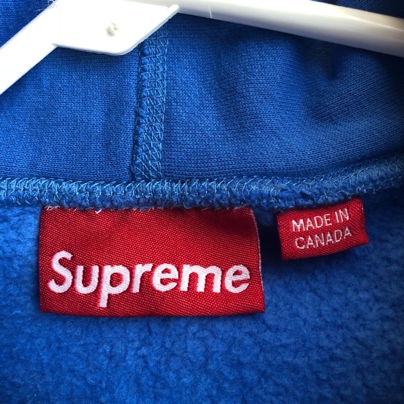 Supreme Sky Blue Box Logo Hoodie Hot 